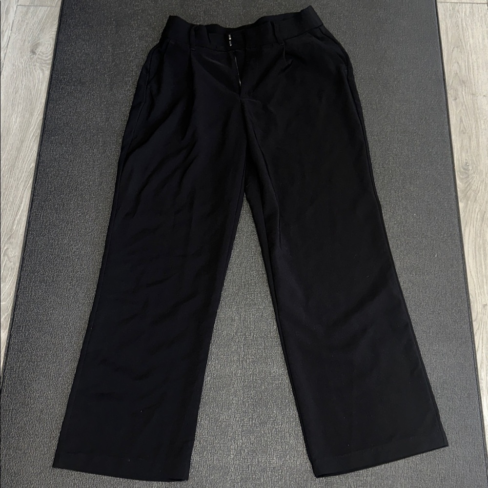 Maurices Sleek Black Pants 8 short